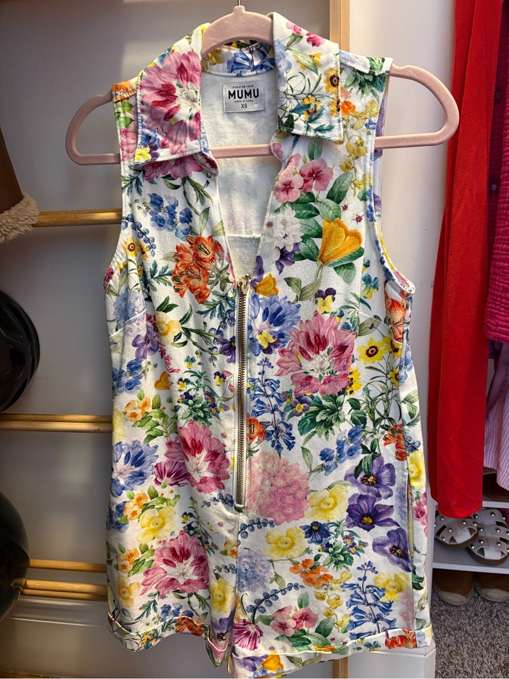 NWOT Show me your mumu romper